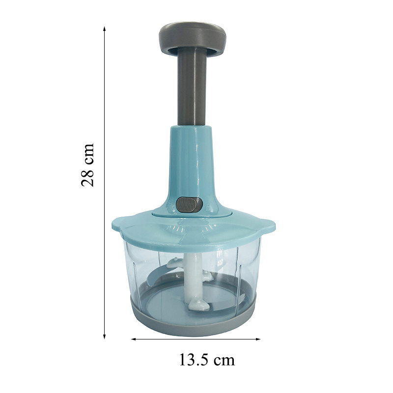 Multifunction Manual Vegetable Chopper Hand Press Food Cutter Onion Nuts Grinder Mincer Shredder