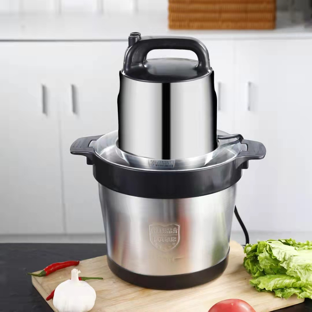 New professional kitchen expert 6L 1000W large power motor multifunctional food vegetable onion meat veggie chopper processor