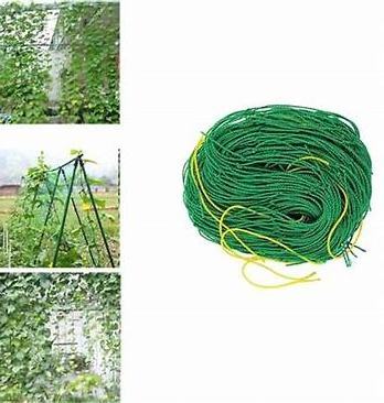 Climbing Plant Support Net Biodegradable jute Hand-woven Nets Twine Cutting Natural Hemp