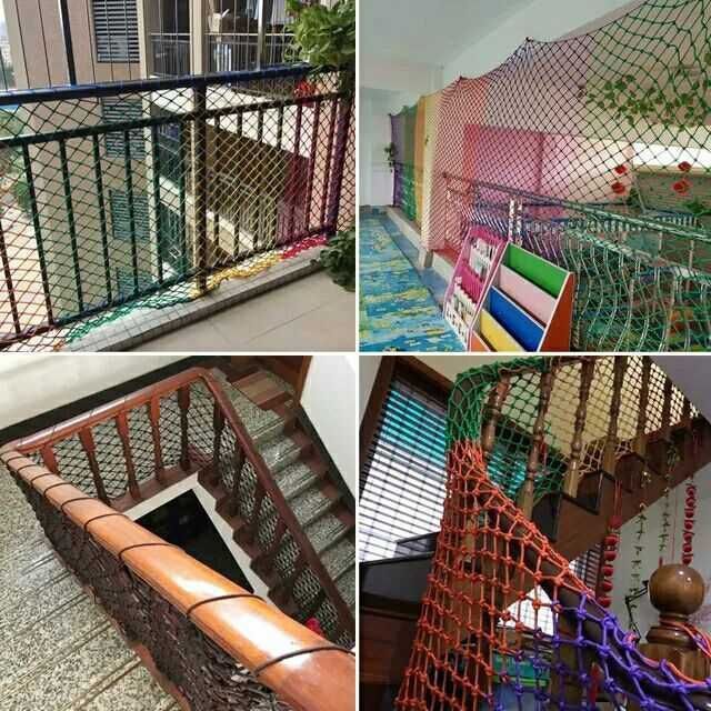 Plastic net fence netting safty warning net safety net bed safwty for children from falling