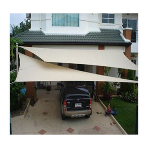 Car park shade sail sun shadow sail to prevent garden shade sails 180gsm sun shade net carport