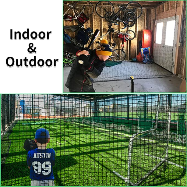 China factory pe net cage aquaculture cage net baseball batting cage net