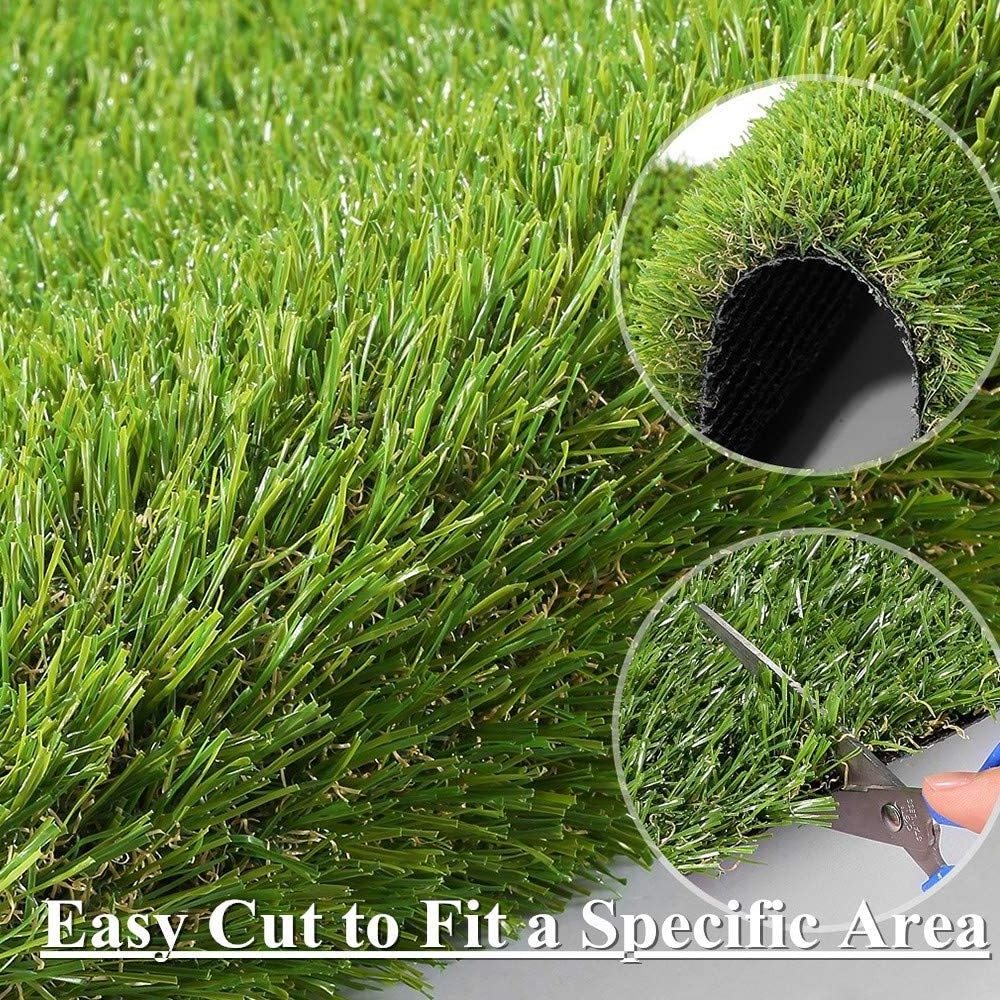 Turf Realistic  Indoor Outdoor Pet Faux Grass   Rug Carpet for Garden Backyard Artificial Grass