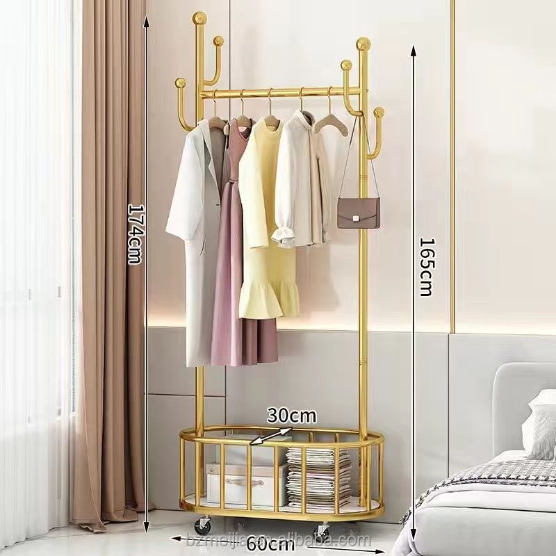 Adjustable Collapsible Drying Ceiling Clothes Stand Hanger Coat Rack