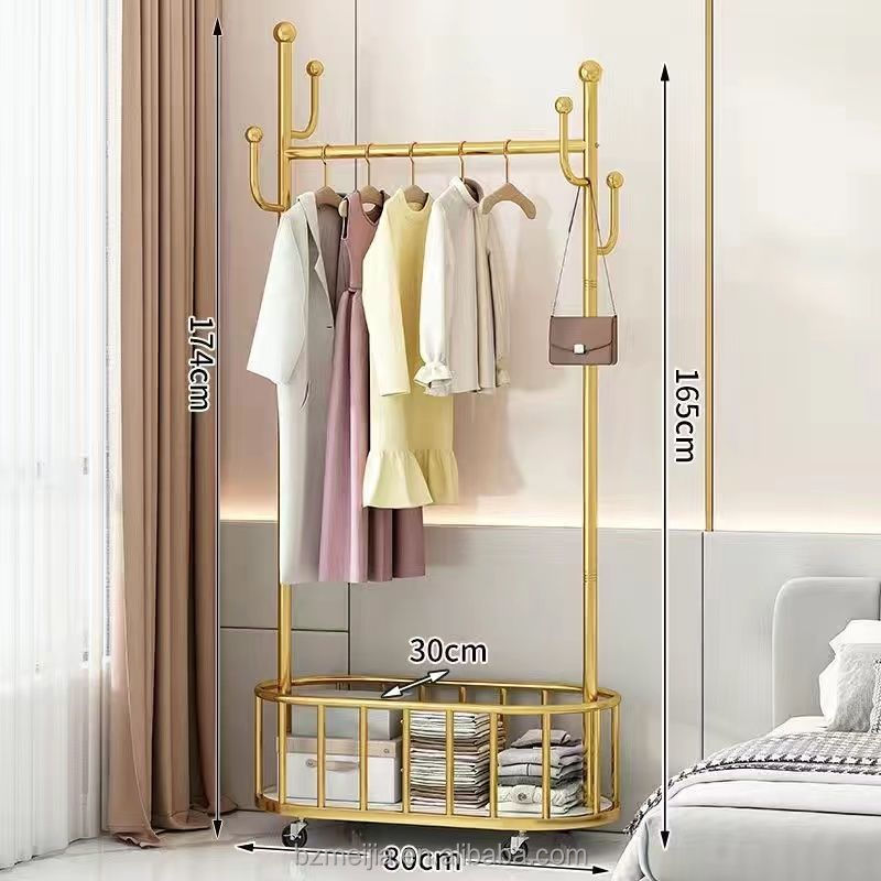 Adjustable Collapsible Drying Ceiling Clothes Stand Hanger Coat Rack