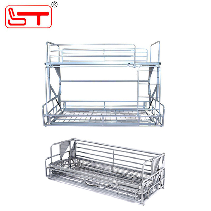 Furniture hardware adjustable metal bunk bed sofa mechanism