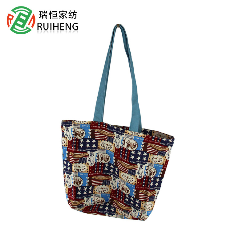 Women's Canvas Shoulder Bag Weekend Shopping Big Bag Tote Handbag Work Bag