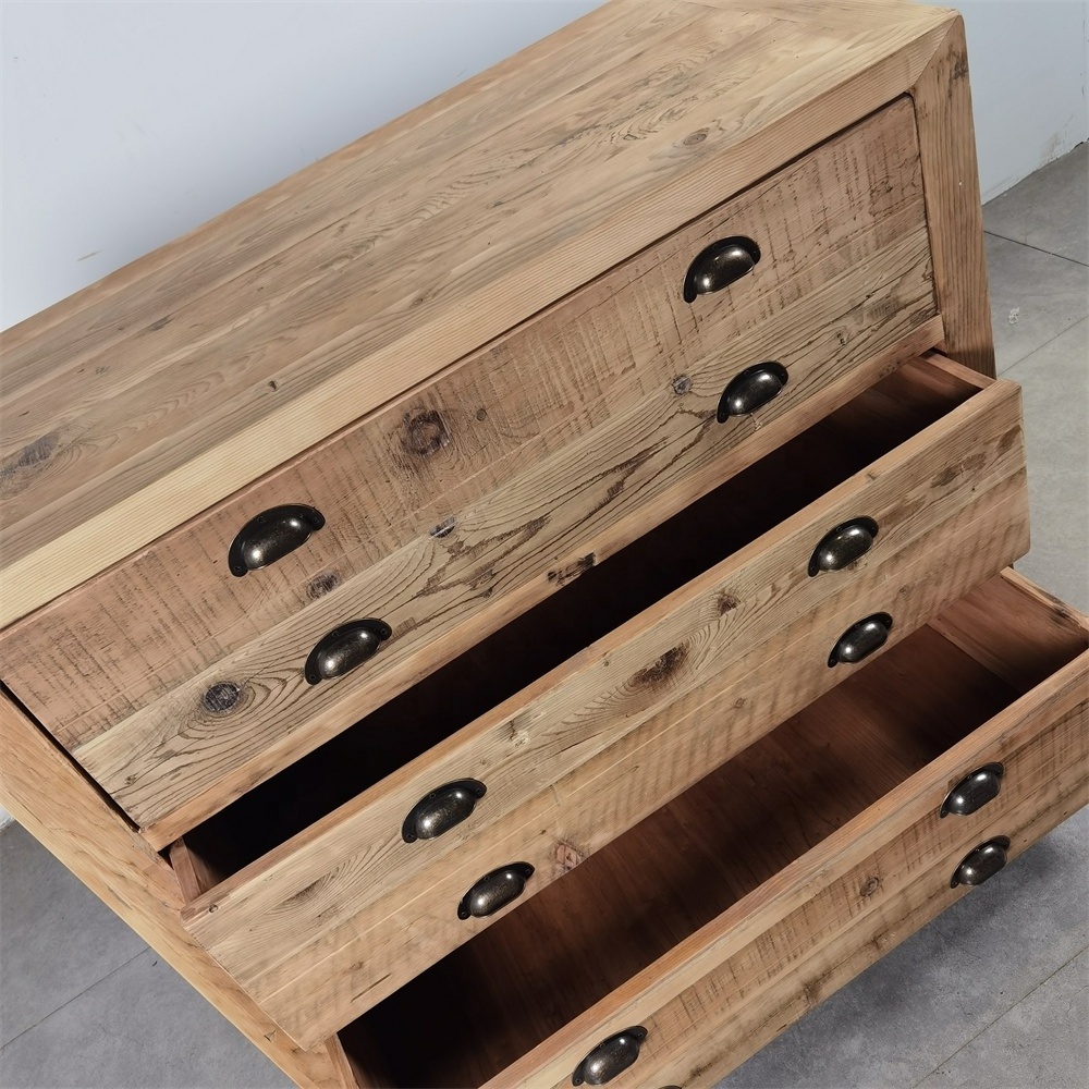 Stunning old  wood  farmhouse storage dresser and cabinet for bedroom and living room