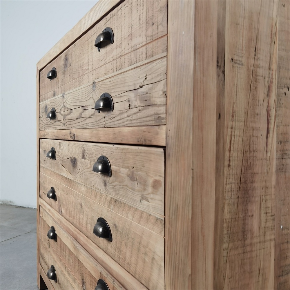 Stunning old  wood  farmhouse storage dresser and cabinet for bedroom and living room