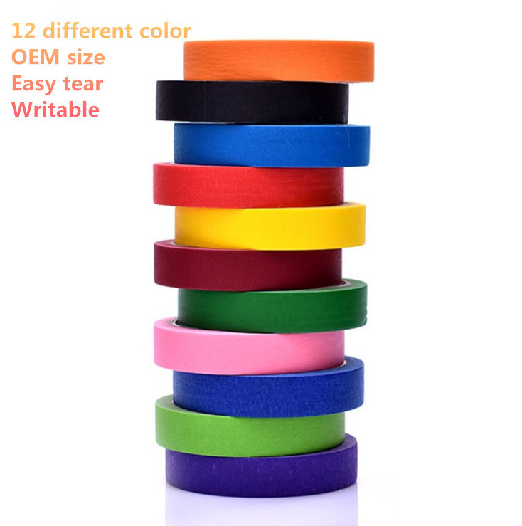 abendo Free Sample LOW MOQ Wholesale High Temperature Automotive Masking Tape Washi Tape