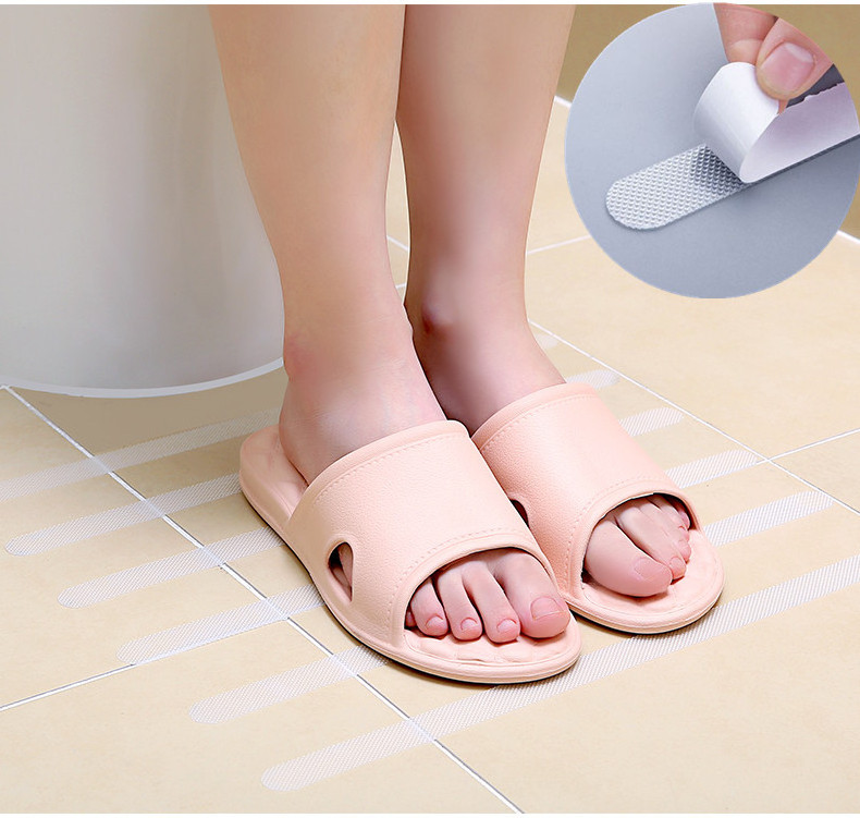 PEVA Non slip bath stickers safety shower treads strips bathtub anti slip stickers anti skid tape for shower tub