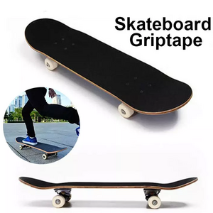 Shenzhen Factory Direct Supply Black Customized Design PVC  9" x 33" Stickers Skateboard Grip Tape