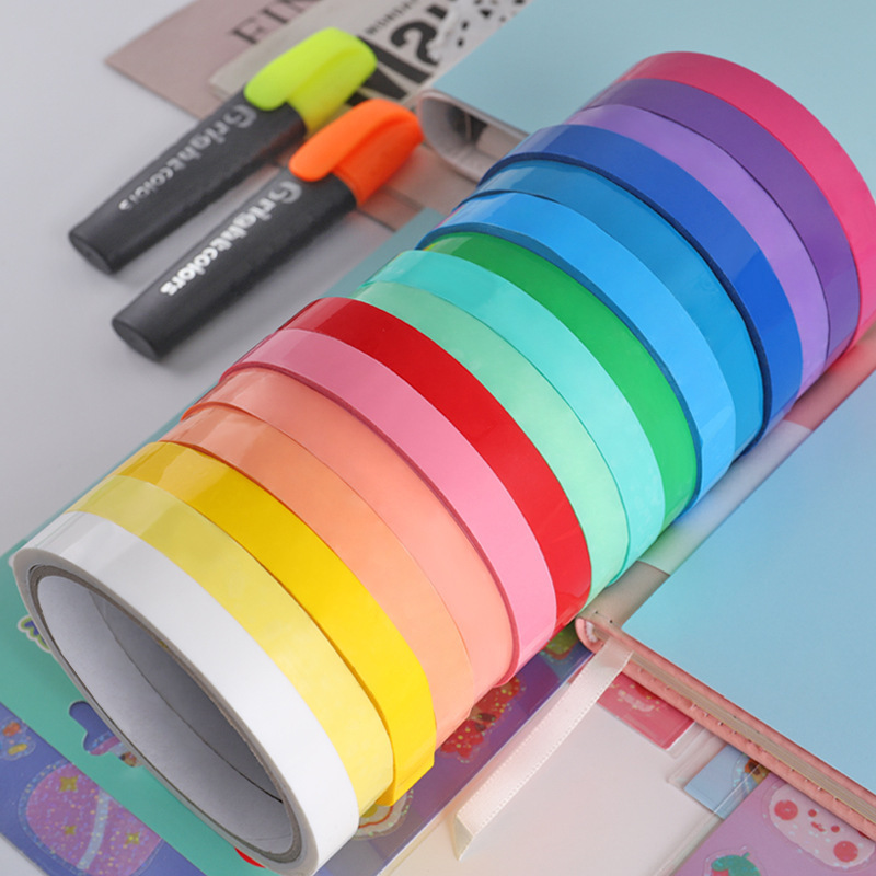 Tik Tok Hot Decompression Anti Stress Toys  Diang Balls Tape Rainbow Color Decompression Sticky Ball Tape  For Anti Stress