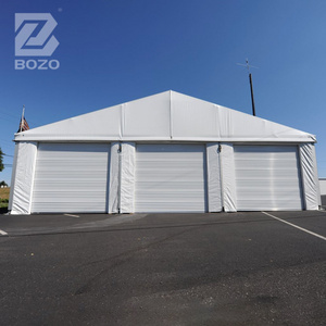 Factory Prefabricated Storage Shed Cover Shelter Outdoor Heavy Duty Aluminum Alloy Structure Industrial Warehouse Tent