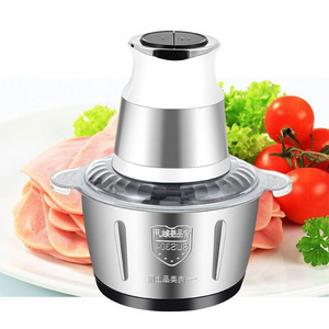 9 in 1 garlic electric 50ml cutter blades slicer product push machine vegetable 2l food chopper, for kitchen/