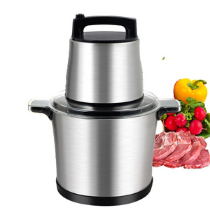 electric meat cutter chopper mincer machine food chopper garlic crusher meat grinder electric yam pounder 12l meat chopper