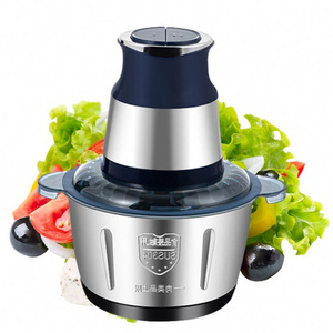 Steel machine fufu pounding stainless 3l household electric yam pounder, food processor/