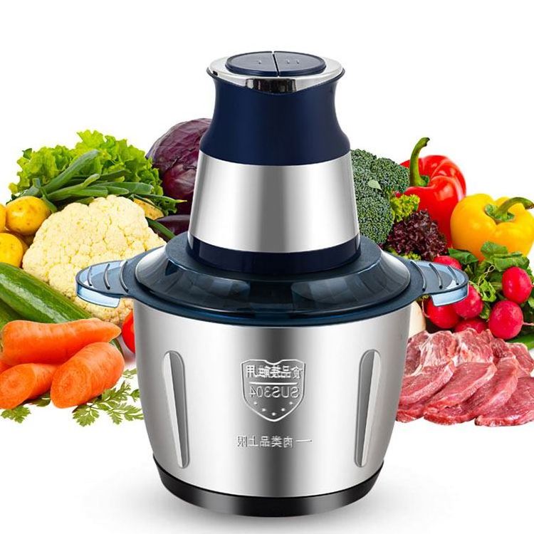 Fufu blender foufou silver automatic yam cookware machine mixer crest pounding device, meat grinder/