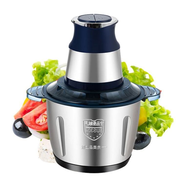 Food Stainless Crest Multifunctional Pounder 3500W Silver 8L Yam Steel, Fufu Machine/