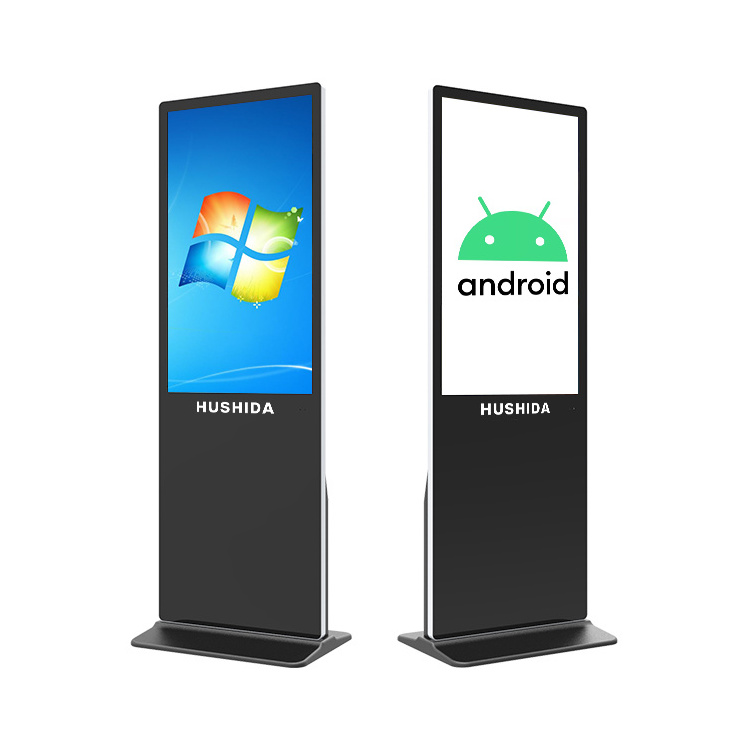 Digital Signage Advertising Video Player Indoor  Floor Standing Touch Screen Interactive LCD Totem Display Kiosk