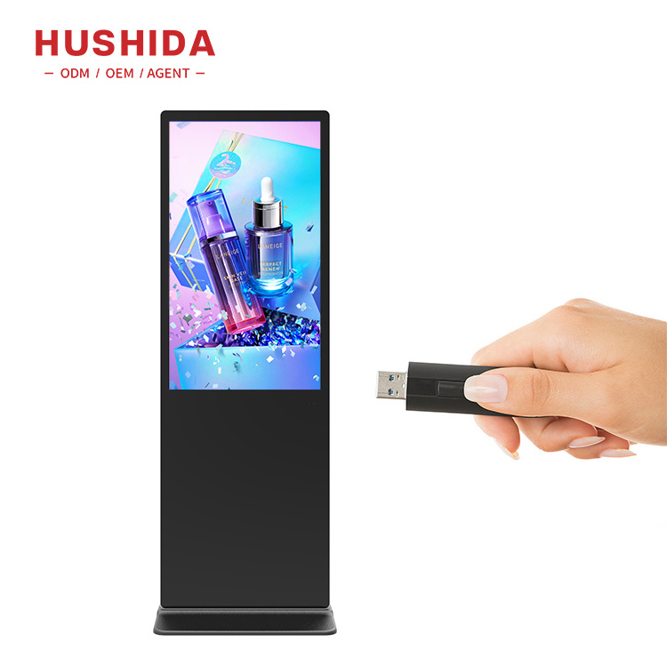 Digital Signage Advertising Video Player Indoor  Floor Standing Touch Screen Interactive LCD Totem Display Kiosk