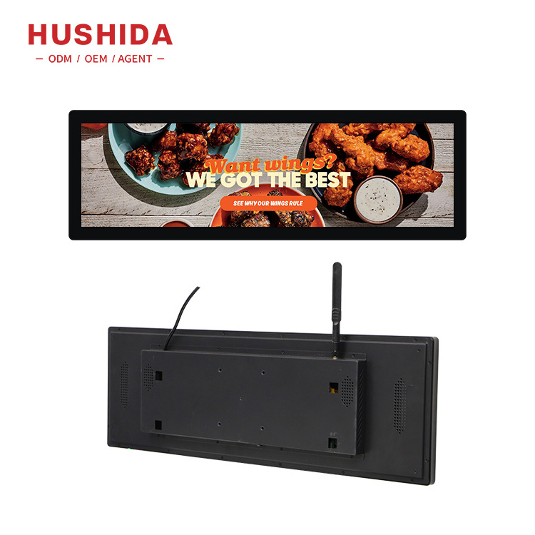 19.5 24 26 28.6 29 34 Inch Ultra-Wided Shelf Screen Wide Monitor Screen Strip Lcd Bar Screen Advertising Display