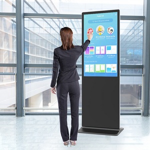 Digital Signage Advertising Video Player Indoor  Floor Standing Touch Screen Interactive LCD Totem Display Kiosk