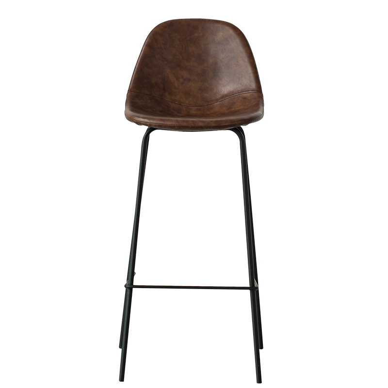 kitchen breakfast high counter bar stool modern leather velvet bar chairs