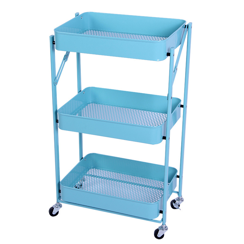 Children's toy storage rack children's shelf with wheels plastic shelf kitchen storage rack storage rack and shelf