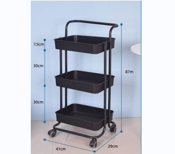 High quality Made In China multifunctional Folding Rack high quality hotel modern kitchen cart trolley