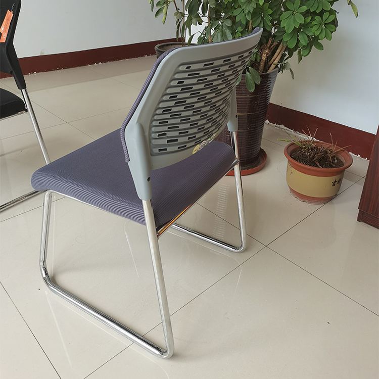 Mesh Backrest Training Conference News Business Reclining Meeting Staff Office Computer Chair Sponge Stool