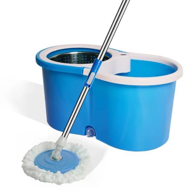 Magic rotating mop 360 household mop with microfiber mop head and stainless steel torsion bar