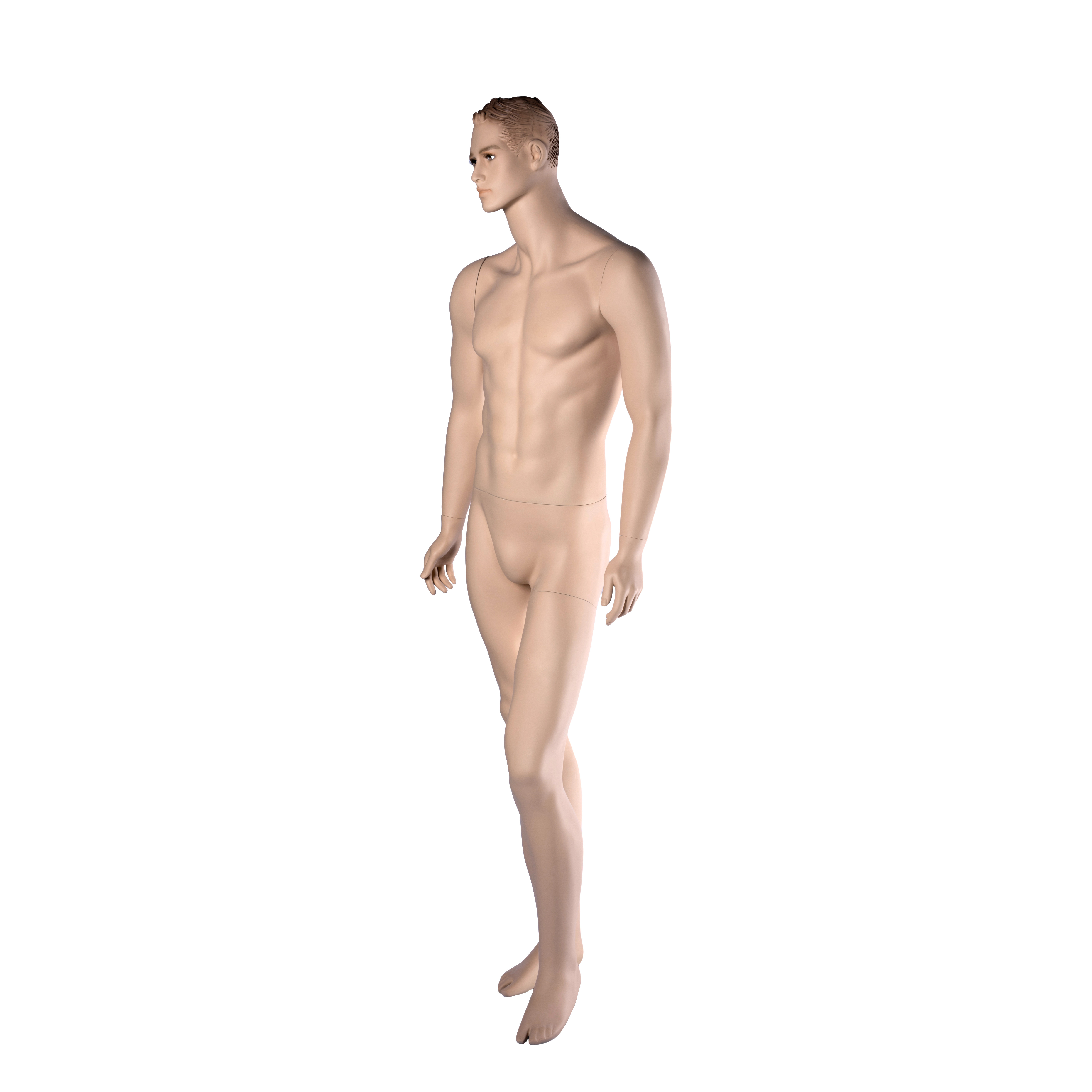 Wholesale Custom Fiberglass Male Mannequin with Make Up Men Mannequin Full Body