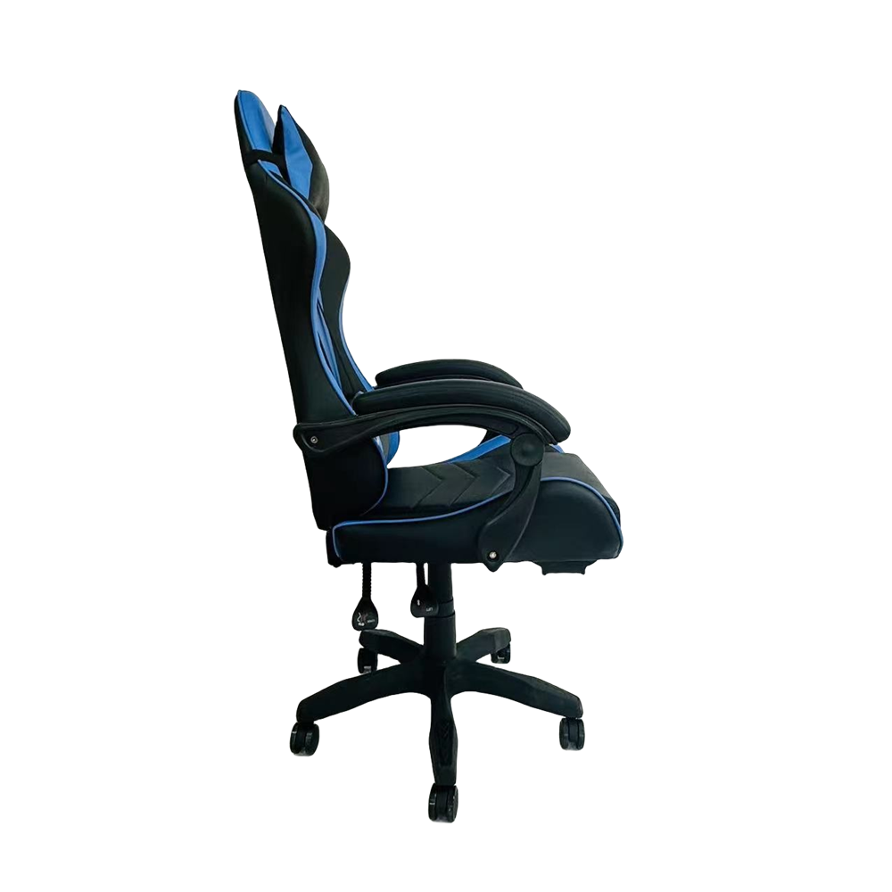 Ergonomics computer plastic PP PU leather mesh fabric gold iron metal leg boss arm swivel hello kitty gaming chair