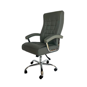 Factory High Quality Bureau Leather Ergonomic Soft Backrest Commerce Staff Swivel Office Chair