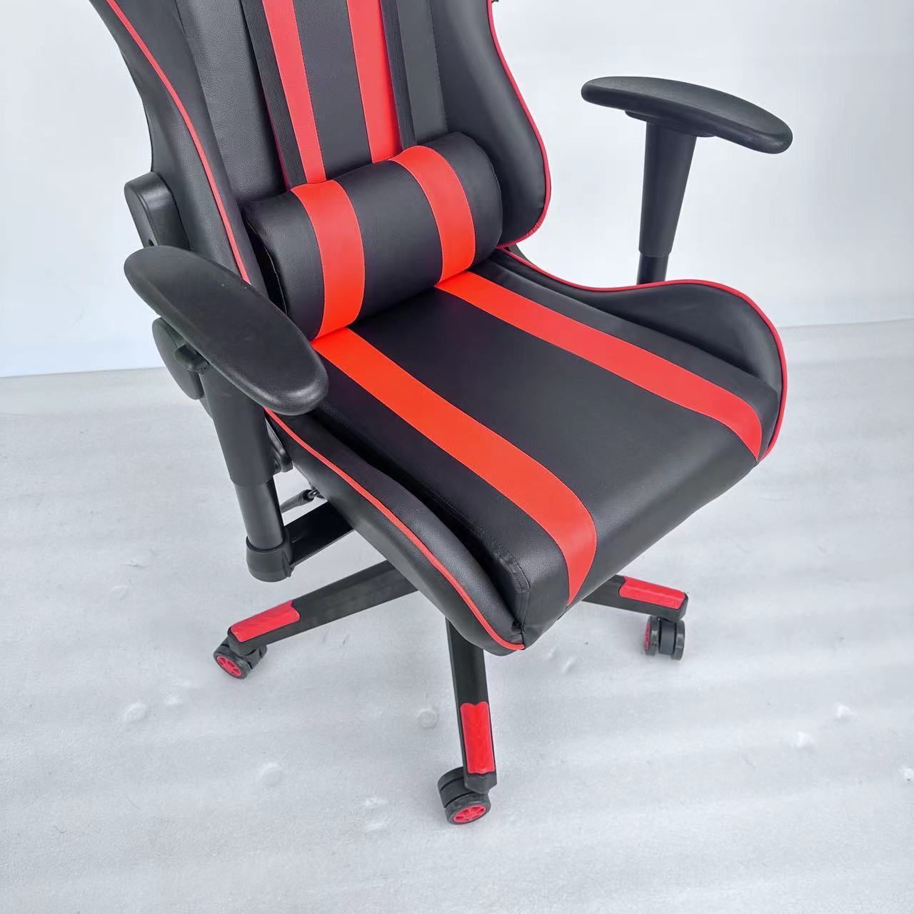 Hot Sale Computer Pc Game Chair Gaming Pu Leather Pink Led Rgb Silla Gamer Massage Racing Gaming Chair With Lights And Speakers