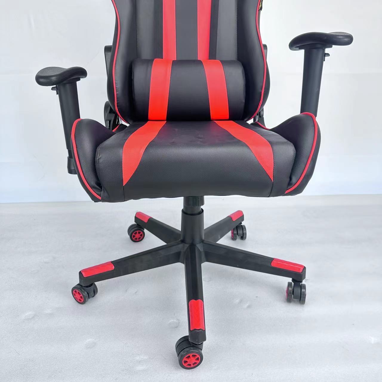 Hot Sale Computer Pc Game Chair Gaming Pu Leather Pink Led Rgb Silla Gamer Massage Racing Gaming Chair With Lights And Speakers