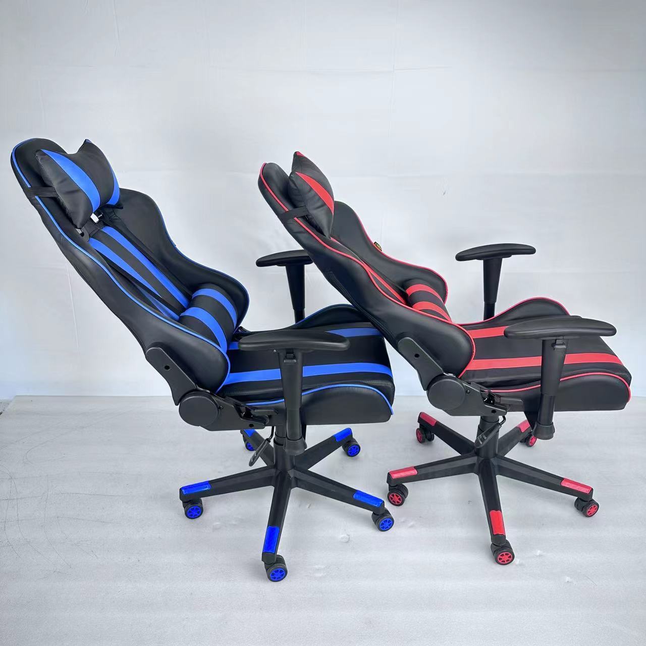 Modern 155 Degree Recling Computer Pillow Seat Ergonomic Office Plastic Mesh Gear Gaming Chair