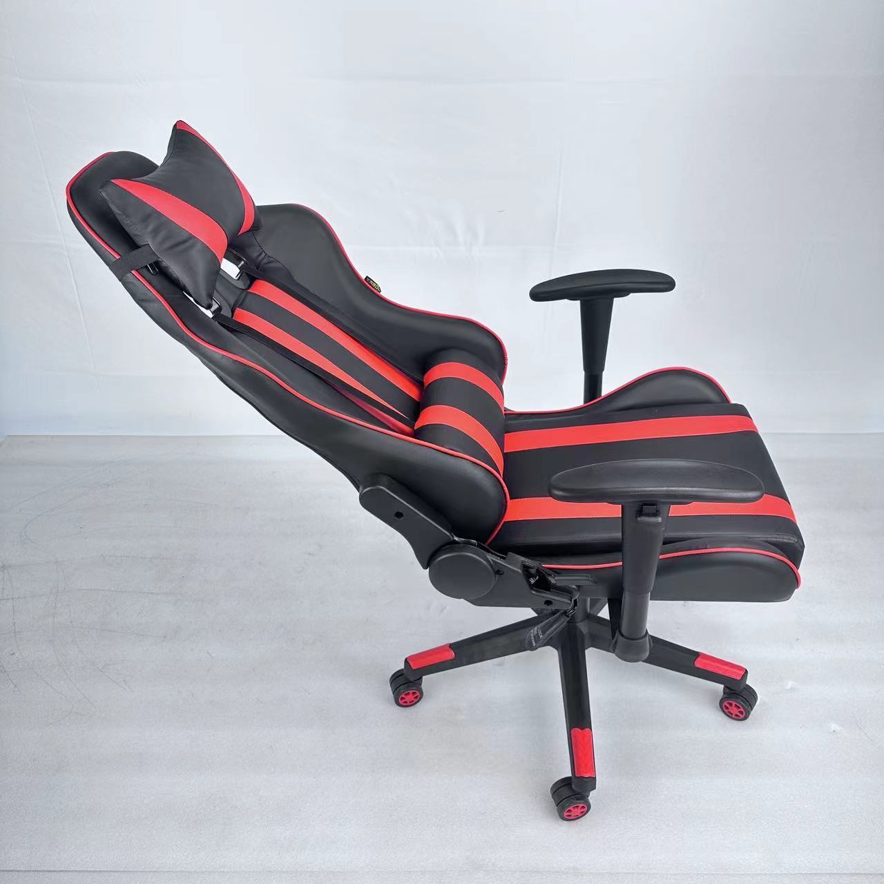 Heavy Duty 100 Cold Cured Foam Gaming Chair Advanced Silla Carbon Black Grade Leather Premium Quality Office Computer Chair