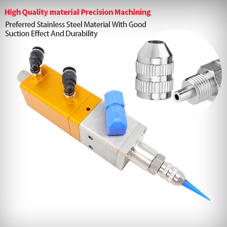 High Precision BZY-3131 Suck Back Suction Dispensing Valve Adjustable Precision Glue Dispenser Valve For Fluid Control