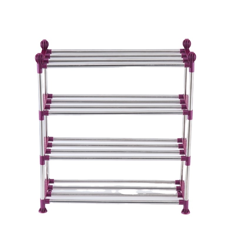 Wholesale Price Metal Stainless Steel Small Shoe Racks Locker shoe rack bracket Living Room Modern Shoe Racks