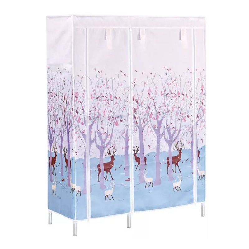 2022 manufacturer direct selling wholesale cheap folding wardrobe foldable non woven canvas wardrobe