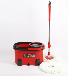 Super abortion smart sponge swivel telescopic mop folding pva squezee floor cleaning double roller mop set with bucket