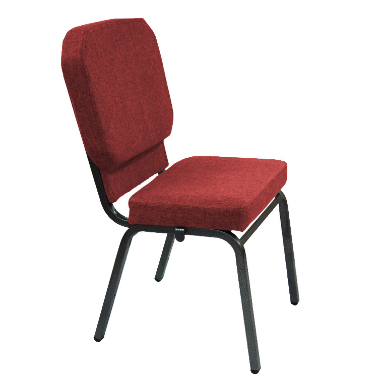 china used cheap back pocket upholstered church theater chair for sale