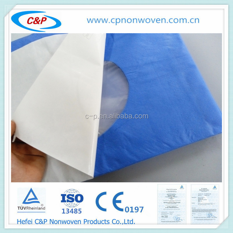 ISO485 CE Approved Hospital Use Disposable Cardiovascular Anesthesia Surgical Drape Pack Kit