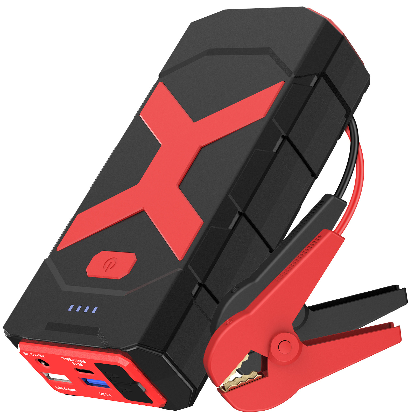 12V 20000mAh Multi-function Portable Car Emergency Battery Booster  2000A Car Jump Starter