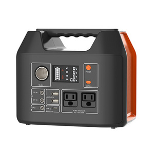 Portable Power Supply 296Wh AC Solar Generator 80000Mah Power Station Off Grid 300W Solar Energy Battery