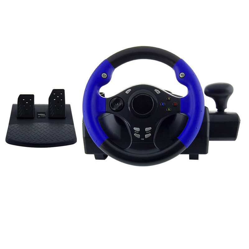 C-star Android racing video game smart pc steering wheel for p4 /PS-3 /Xboxone/ Xbox360/ Switch