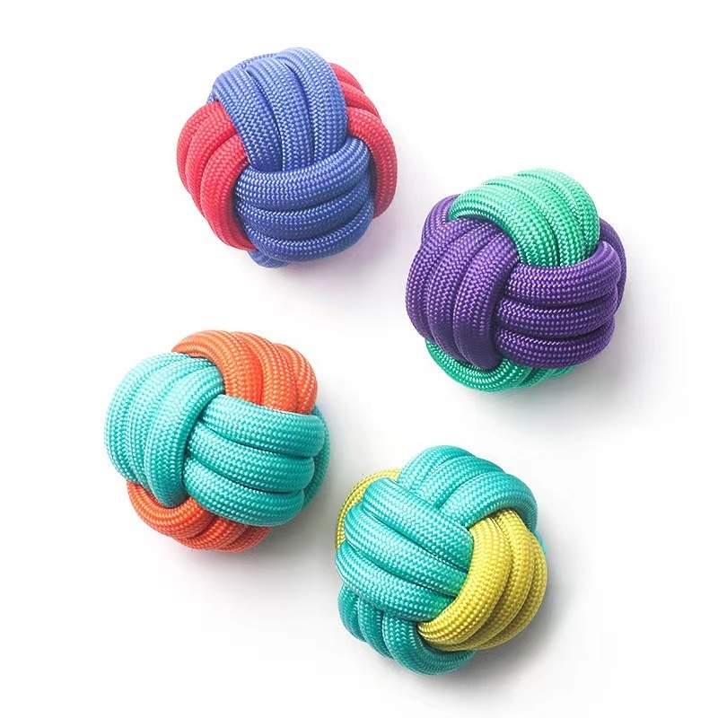 New design wholesale tug of war dog toy puppy toys  rope knot dog toy