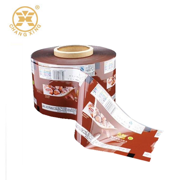 flexible packaging printed roll film for ice cream packaging plastic laminated film in roll form